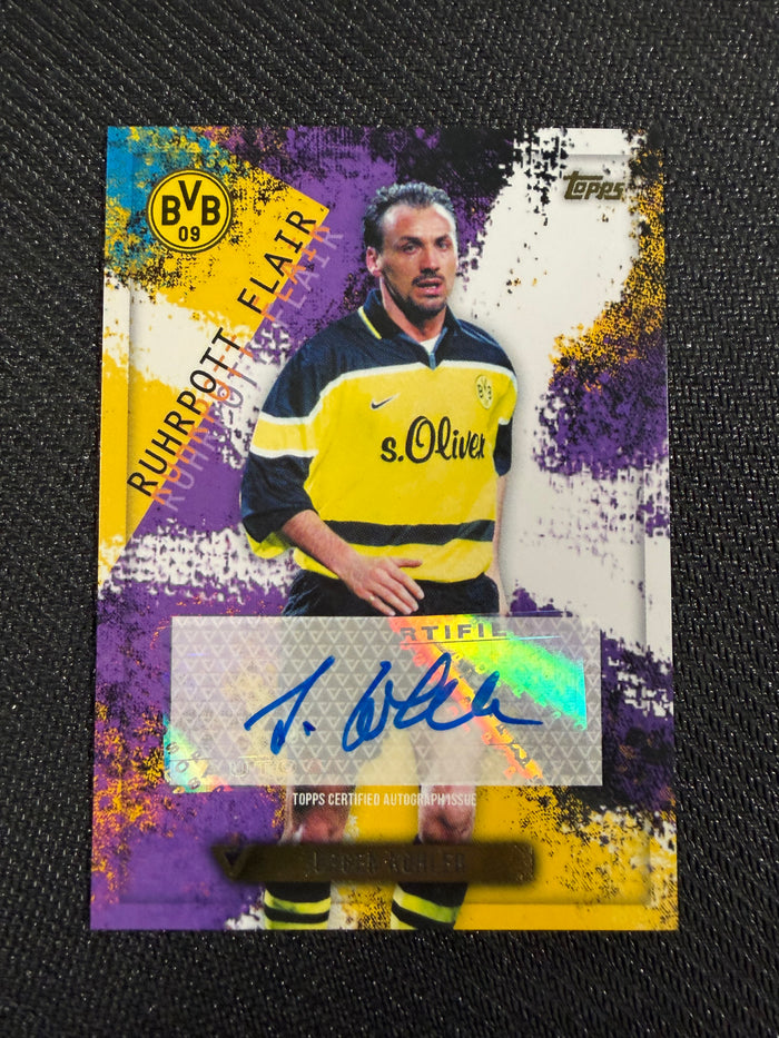Topps BVB Vernissage JÜRGEN KOHLER Autogramm 2024 Borussia Dortmund