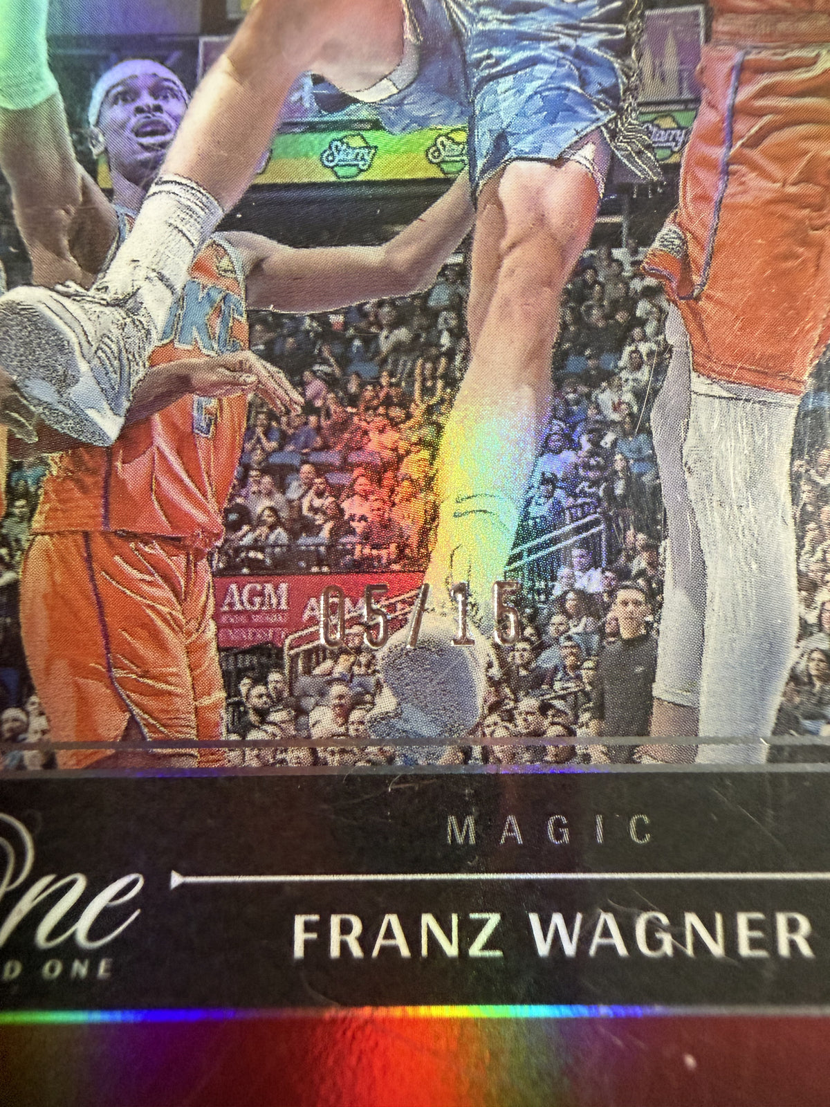 2023-24 Panini One Basketball Franz Wagner /15 Orlando Magic