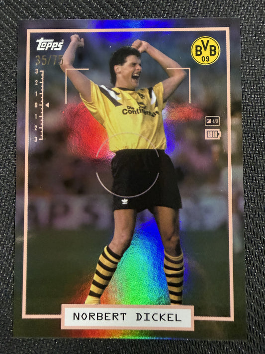 Topps Focus BVB 25/26 Norbert Dickel /75