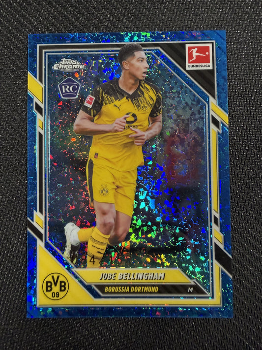 Topps Chrome Bundesliga 25/26 - Jobe Bellingham RC /150 - Borussia Dortmund, BVB - Blue Sparkle