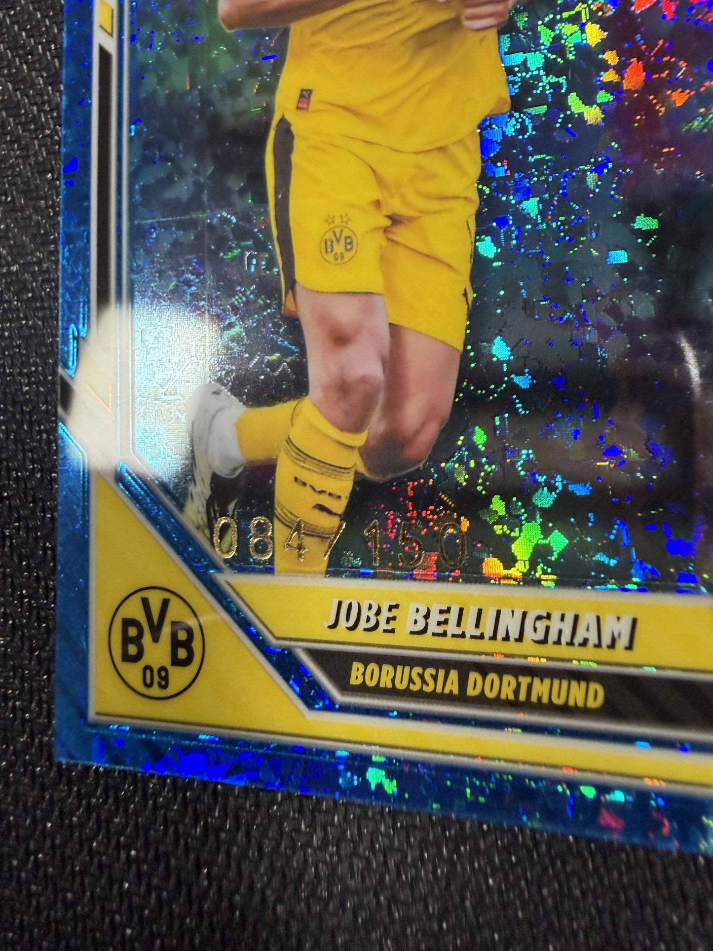 Topps Chrome Bundesliga 25/26 - Jobe Bellingham RC /150 - Borussia Dortmund, BVB - Blue Sparkle