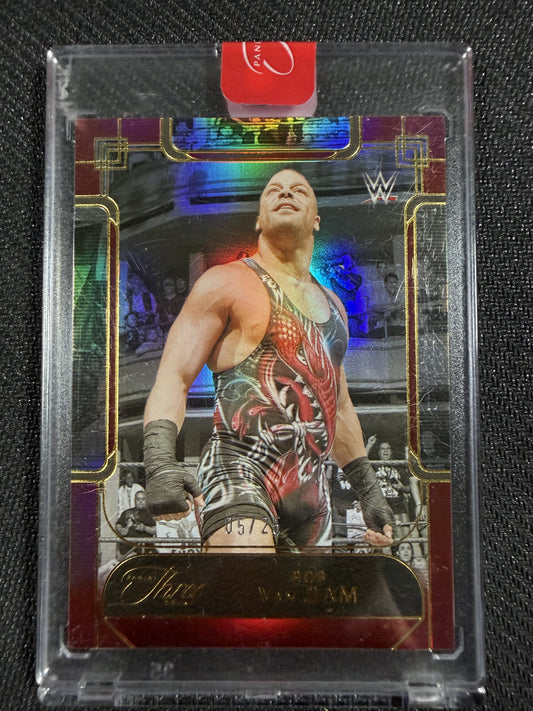 Panini Three Count 2024 - Rob Van Dam /25