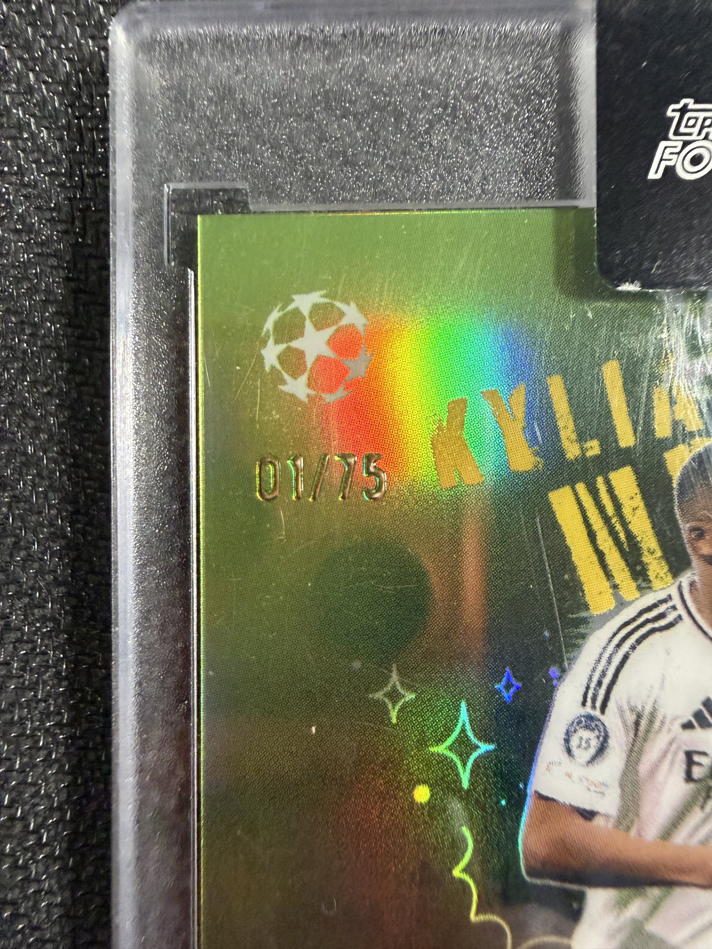 Topps Total Football Kylian Mbappe 01/75 Reign Supreme Real Madrid