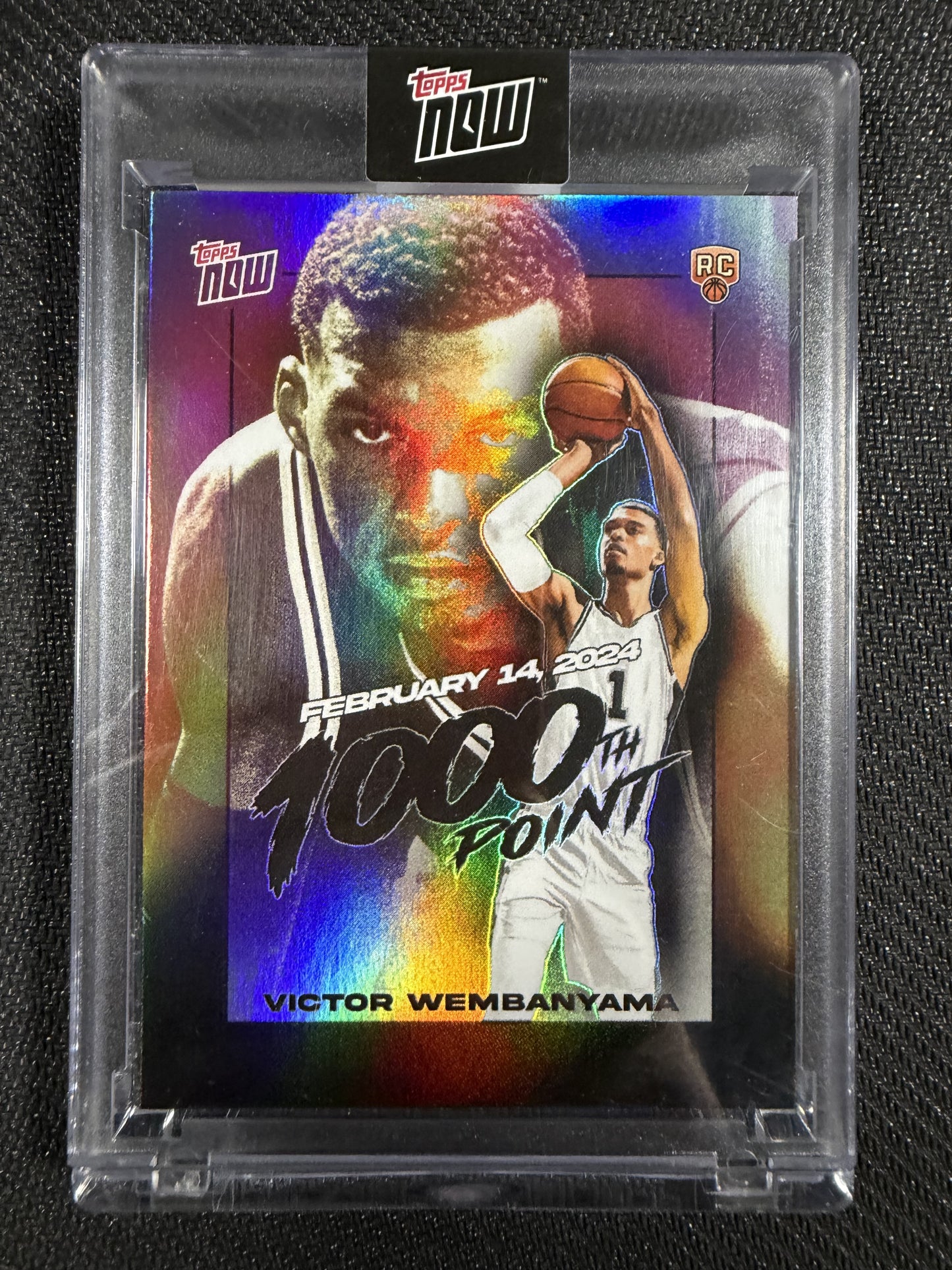Victor Wembanyama RC 1000 Point VW-1 2024 Topps Now