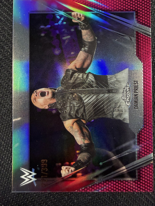 Topps Chrome WWE - Damien Priest /399