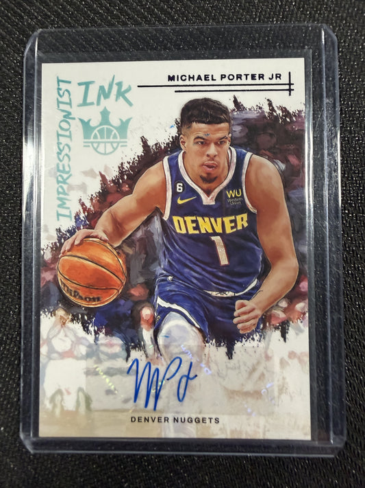 Panini Court Kings 2022/23 - Michael Porter Jr. Auto /35