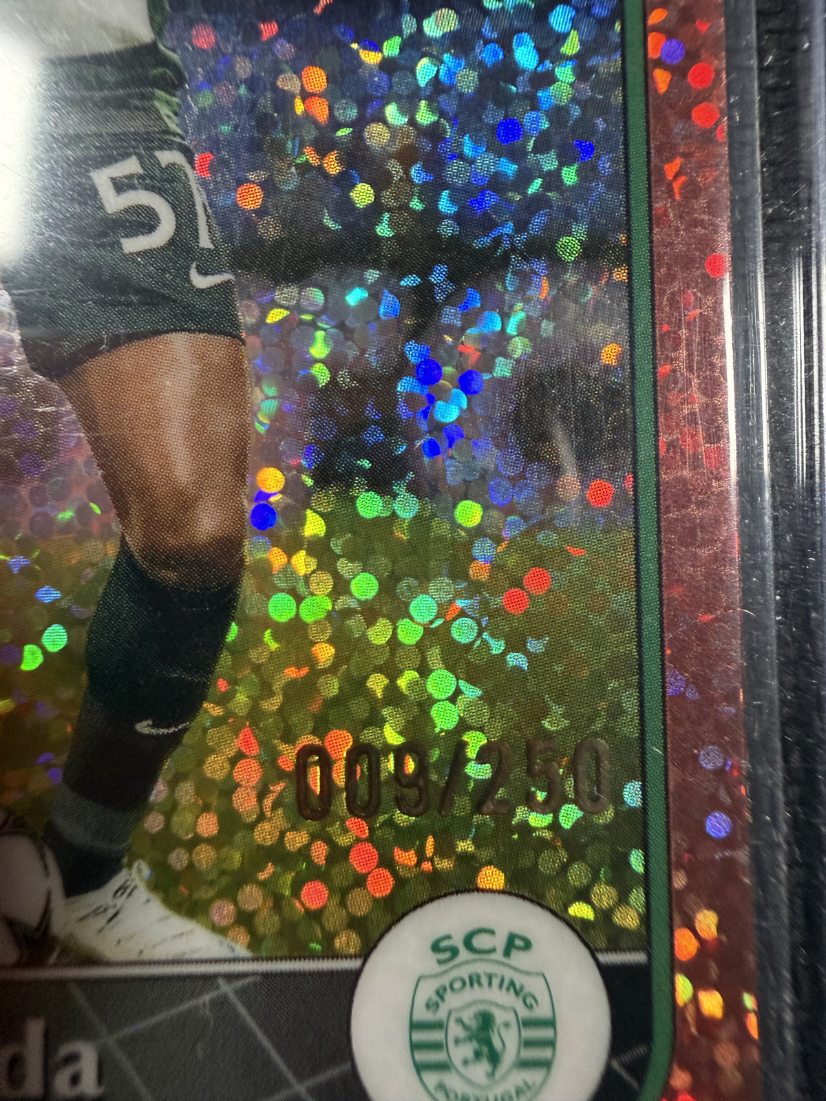 Topps Merlin Uefa Champions League Geovany Quenda Rose Gold Refractor /250 (RC)