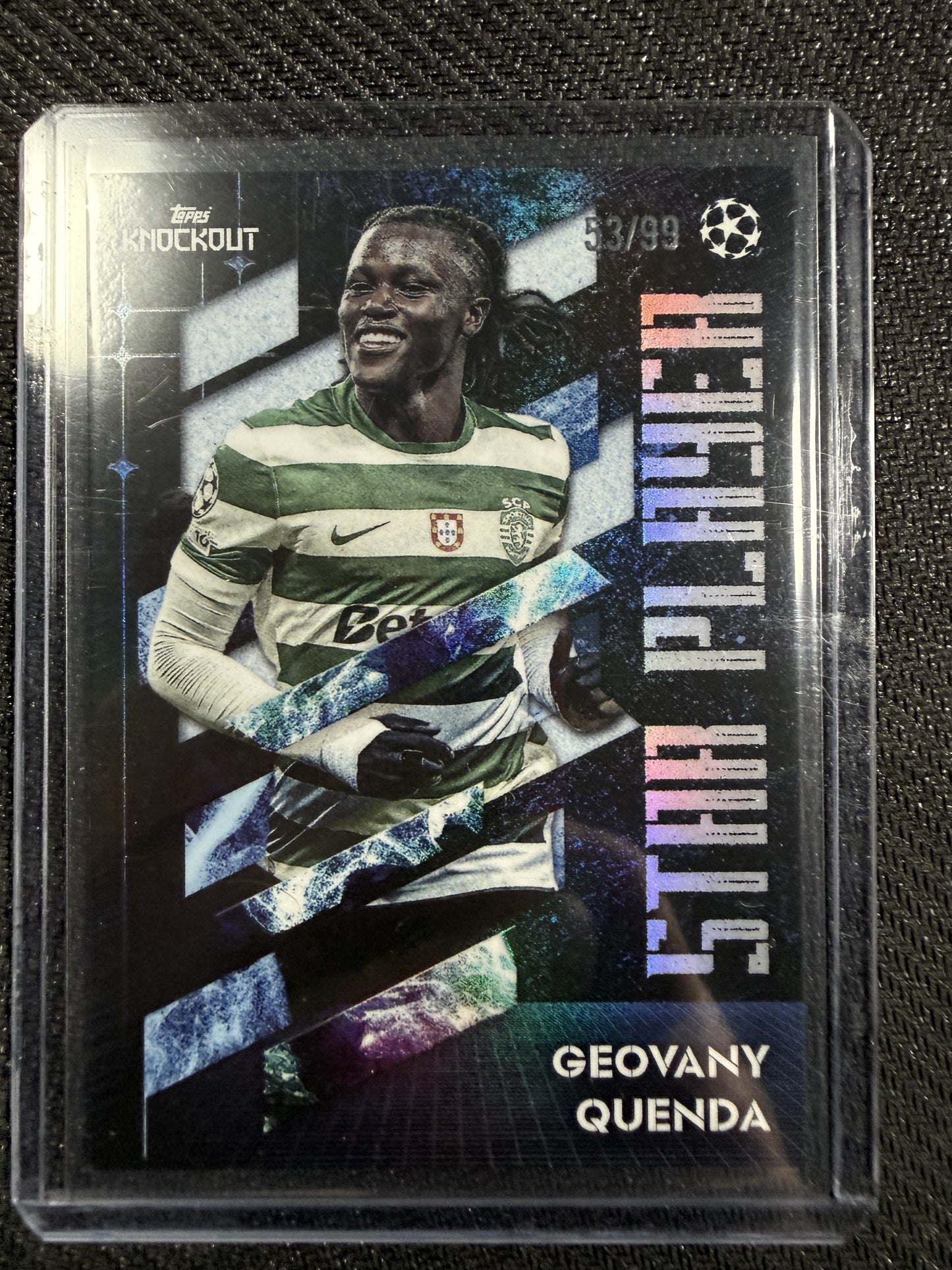 Topps Knockout Star Player - Geovany Quenda /99