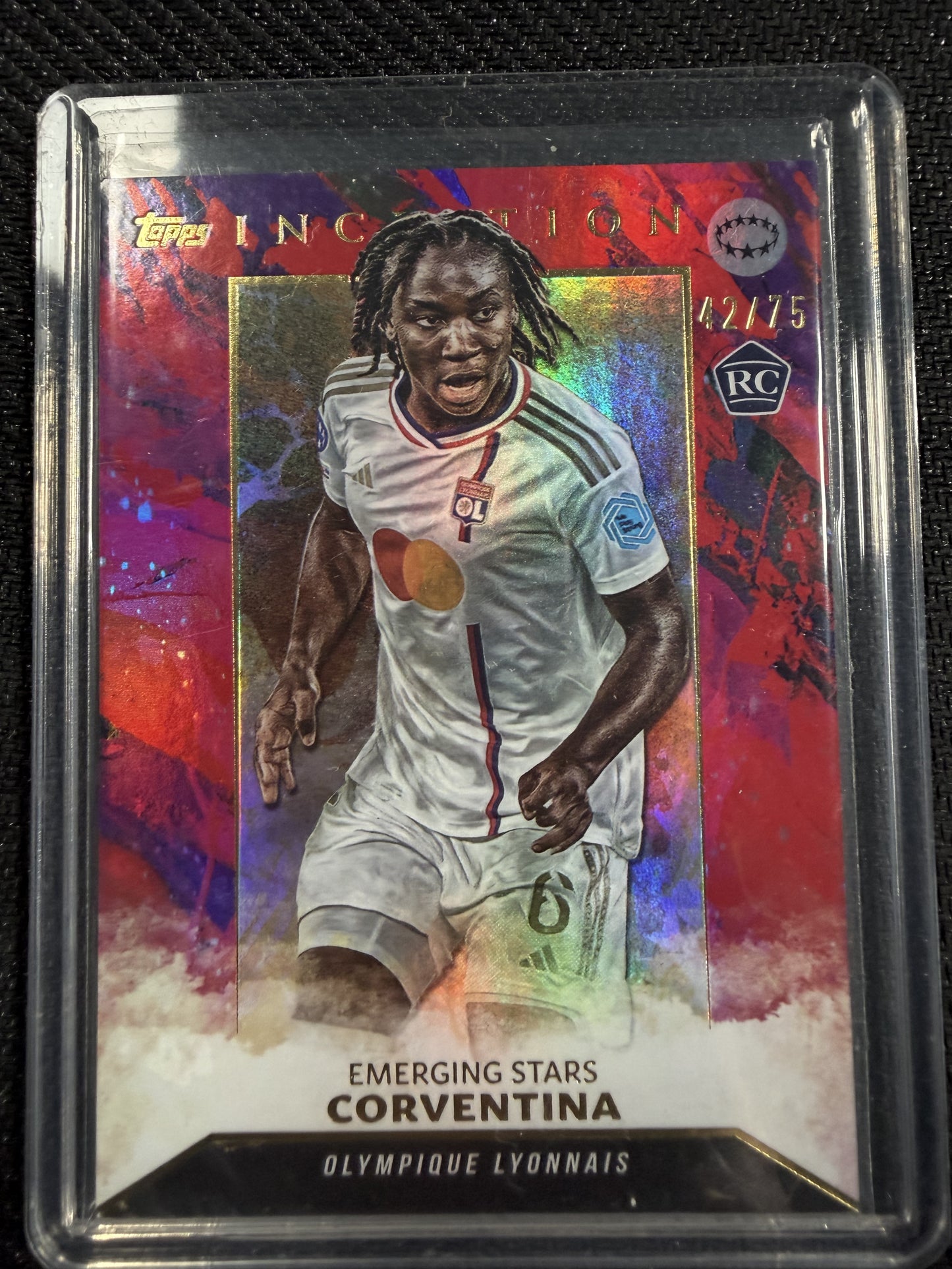 Topps Inception UCC 23-24 WM - Corventina RC /75 - OL Lyonnes - Legacy 1/1