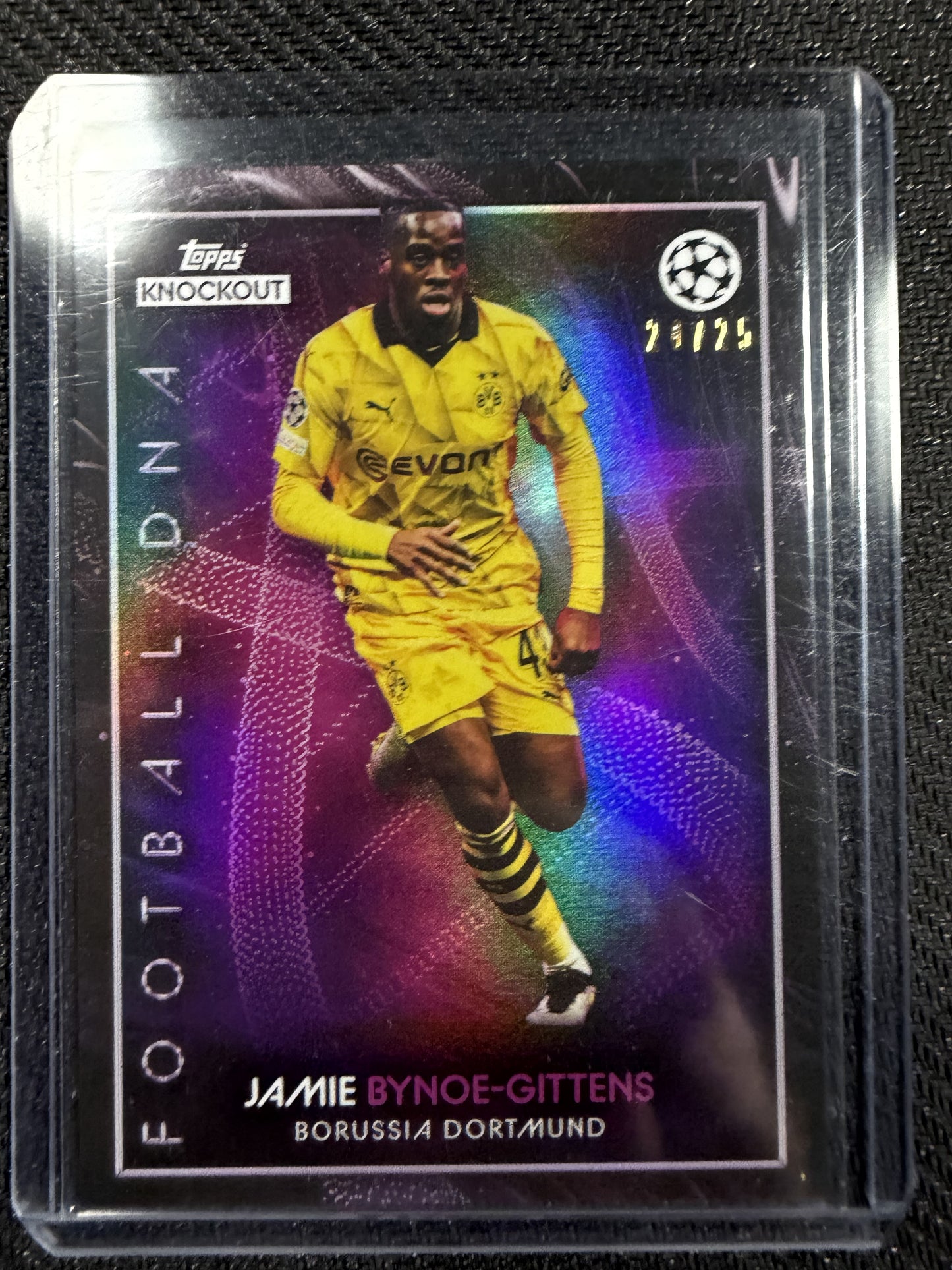 Topps Knockout UCL Football DNA - Jamie Bynoe Gittens /25