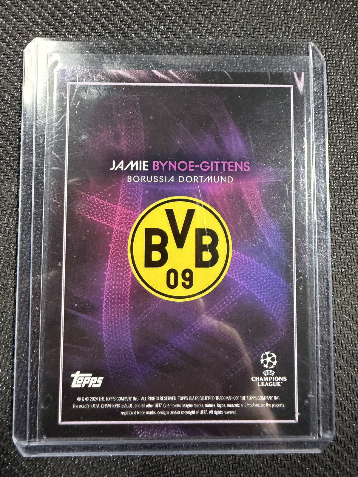 Topps Knockout UCL Football DNA - Jamie Bynoe Gittens /25