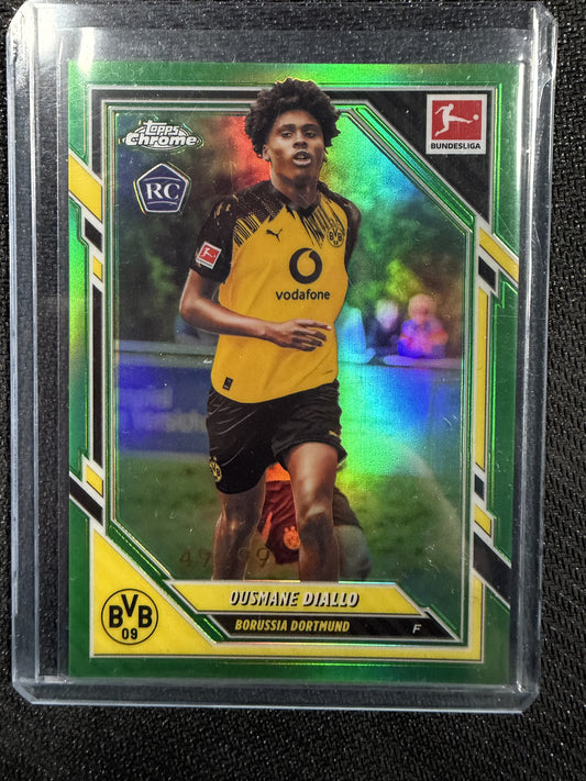 Ousmane Diallo RC /99 Topps Chrome Bundesliga 25/26 BVB Borussia Dortmund