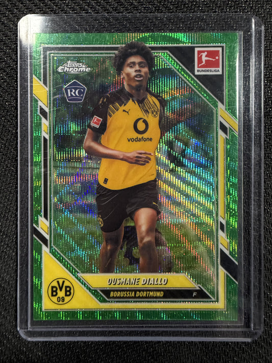 Ousmane Diallo RC /99 Topps Chrome Bundesliga 25/26 BVB Borussia Dortmund