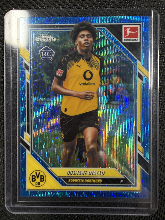 Ousmane Diallo RC /150 Topps Chrome Bundesliga 25/26 BVB Borussia Dortmund