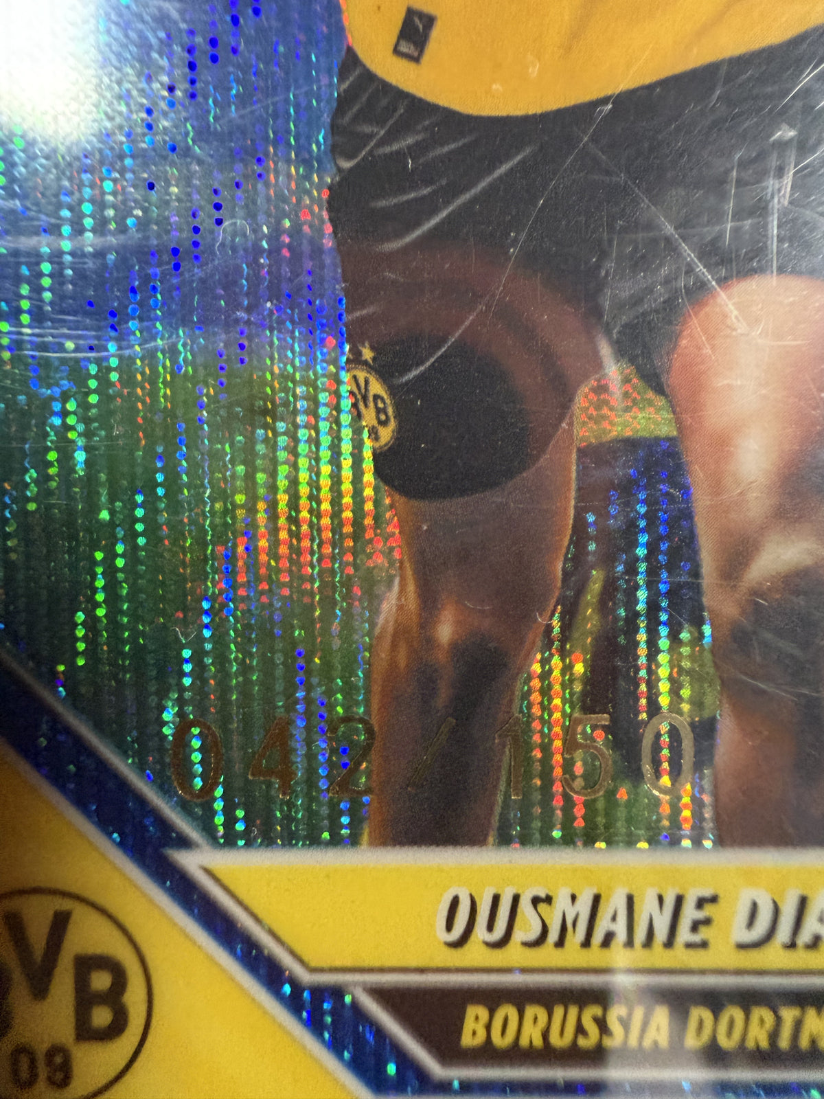 Ousmane Diallo RC /150 Topps Chrome Bundesliga 25/26 BVB Borussia Dortmund