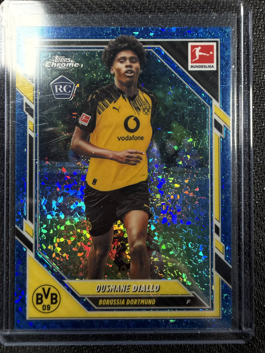Ousmane Diallo RC /150 Topps Chrome Bundesliga 25/26 BVB Borussia Dortmund