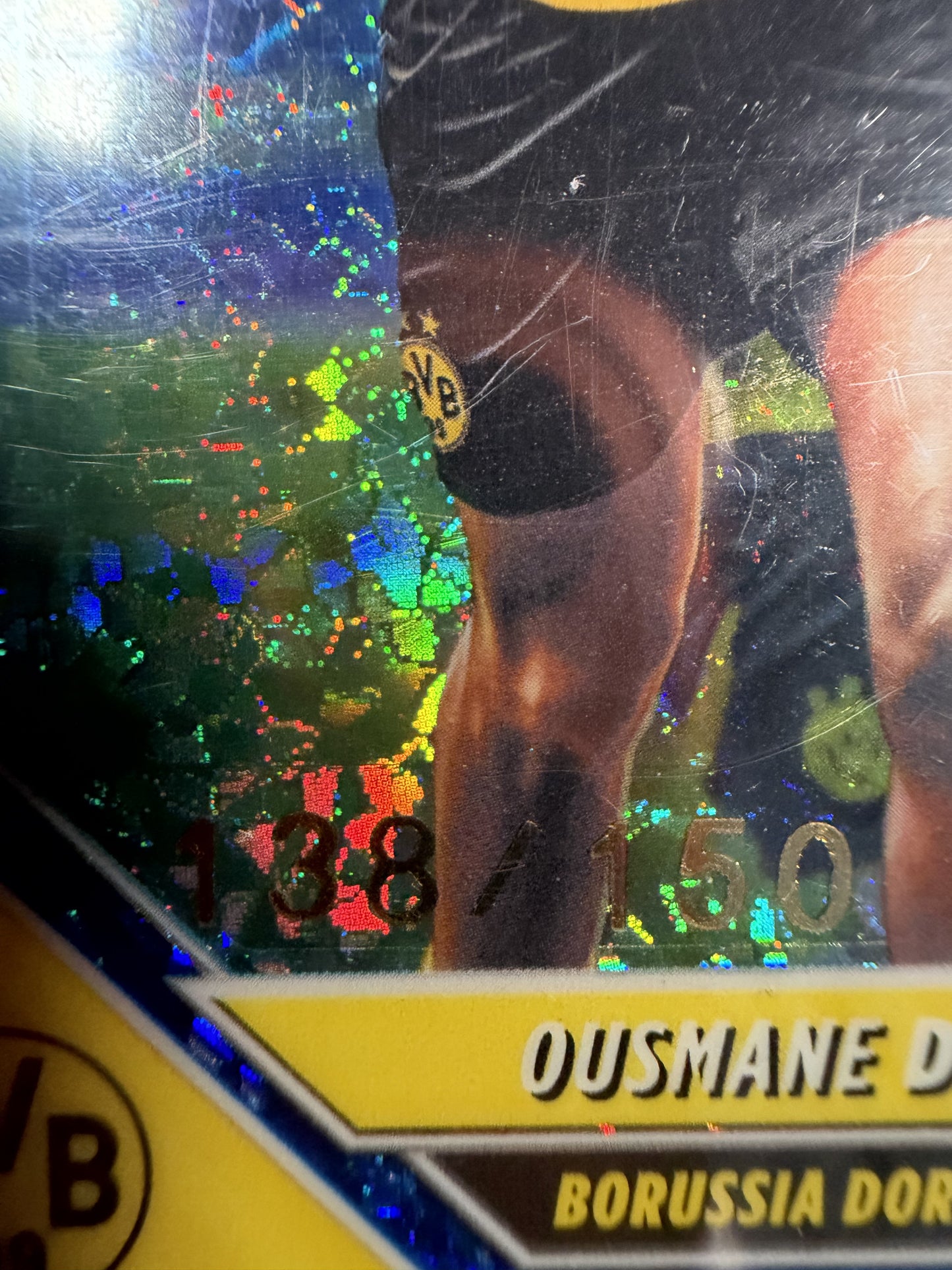 Ousmane Diallo RC /150 Topps Chrome Bundesliga 25/26 BVB Borussia Dortmund